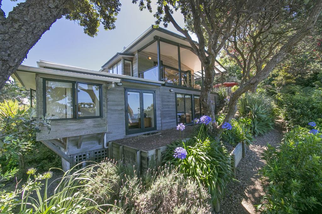 Beachfront Enclosure Bay - Waiheke Unlimited Oneroa Eksteriør billede