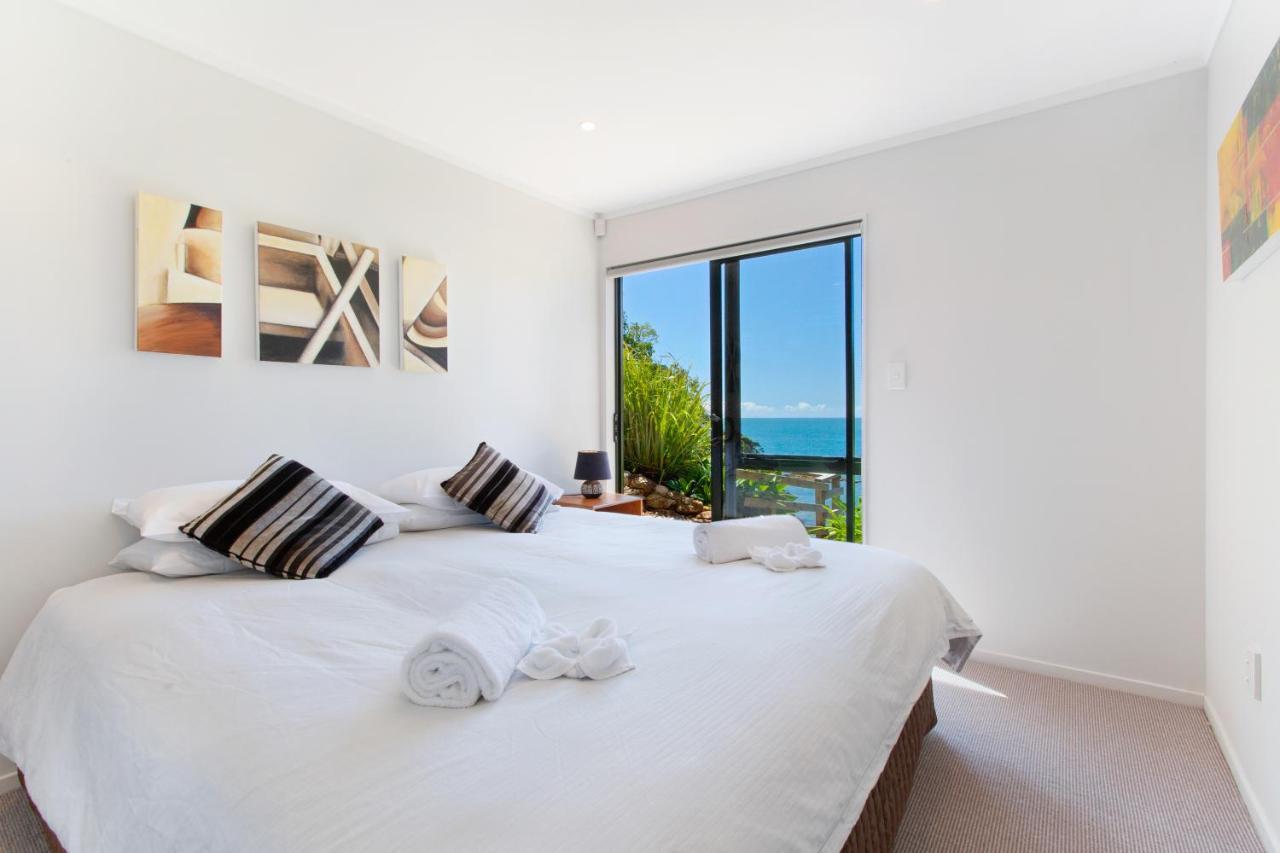 Beachfront Enclosure Bay - Waiheke Unlimited Oneroa Eksteriør billede